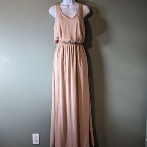 Show me Your Mumu Blush Pink Kendall Maxi Dress Size S
